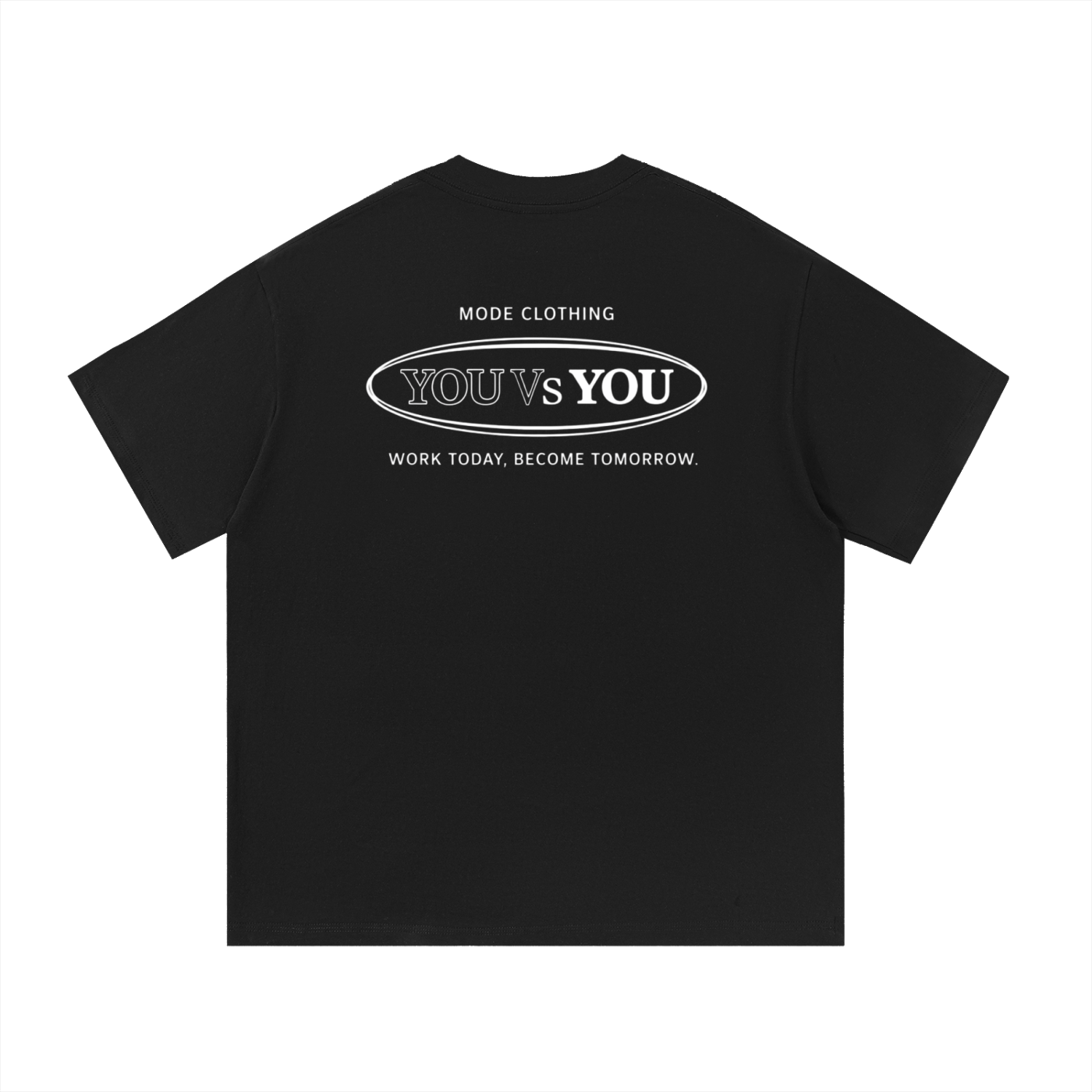 "YOU vs YOU" Tee - Black