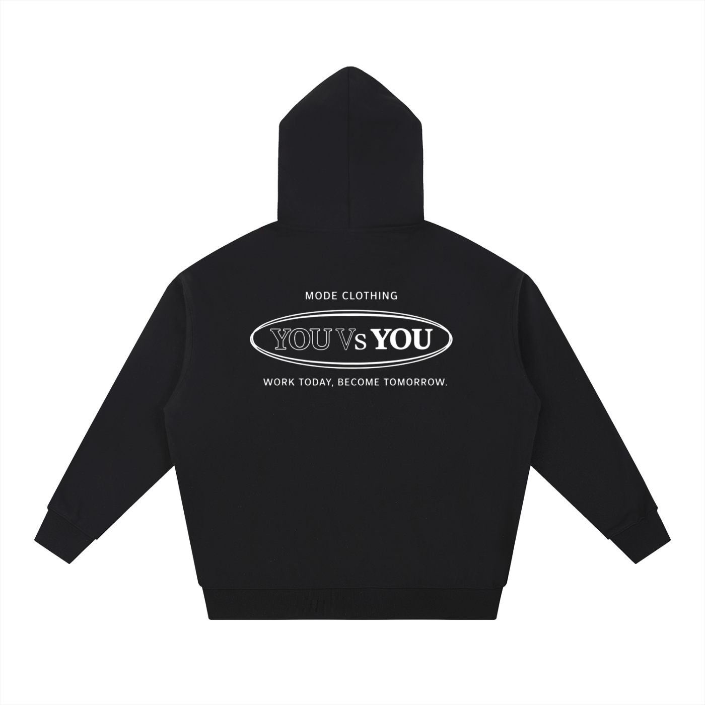 “YOU VS YOU” Hoodie - Black