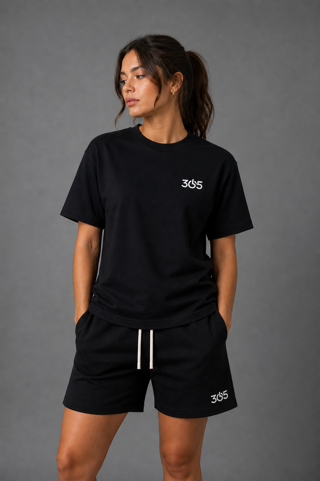 MODE 365 Cotton Shorts - Black