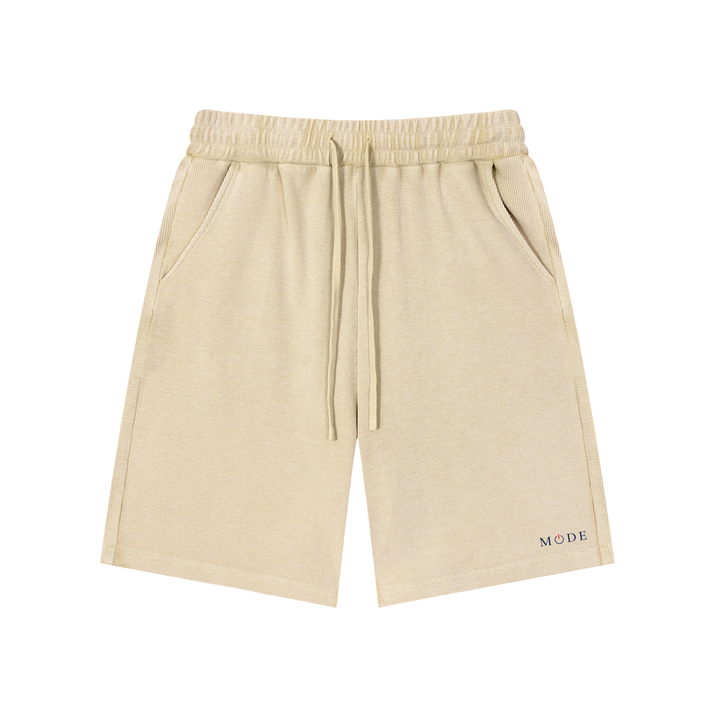 MODE 001 Waffle Shorts - Sand
