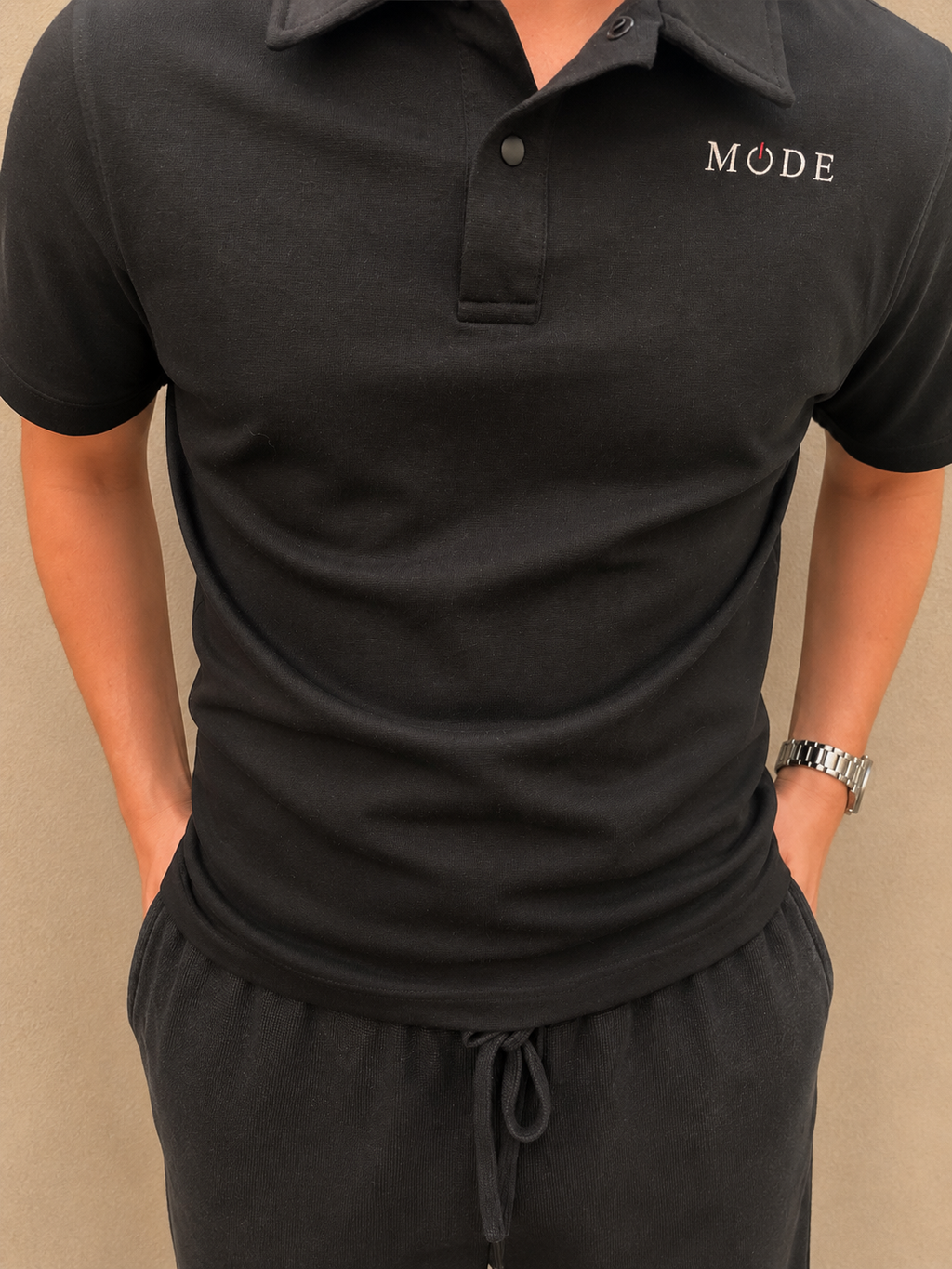 MODE 001 Polo - Black