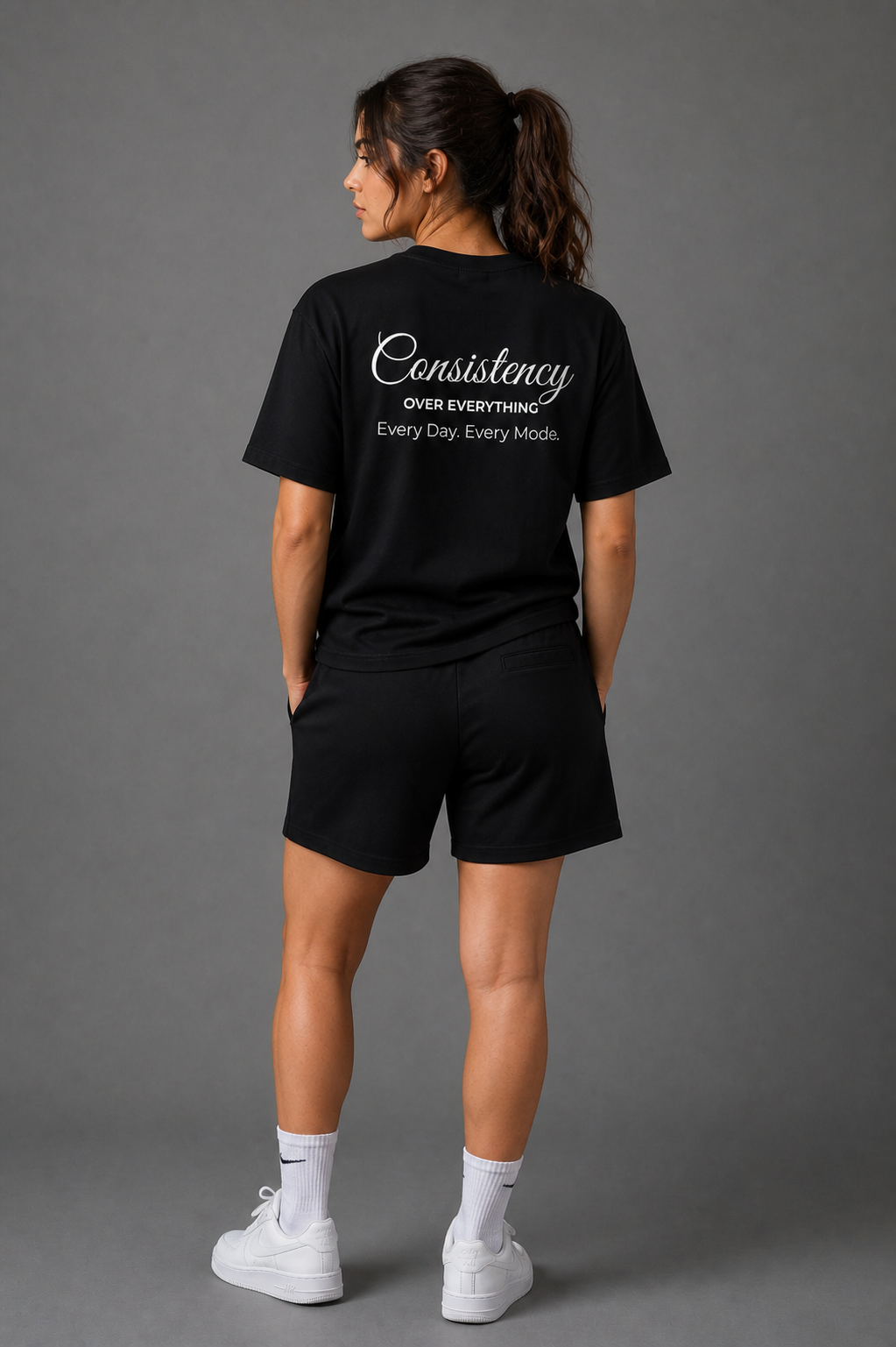 MODE 365 Cotton Shorts - Black