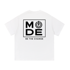 Be The Change T-Shirt - White