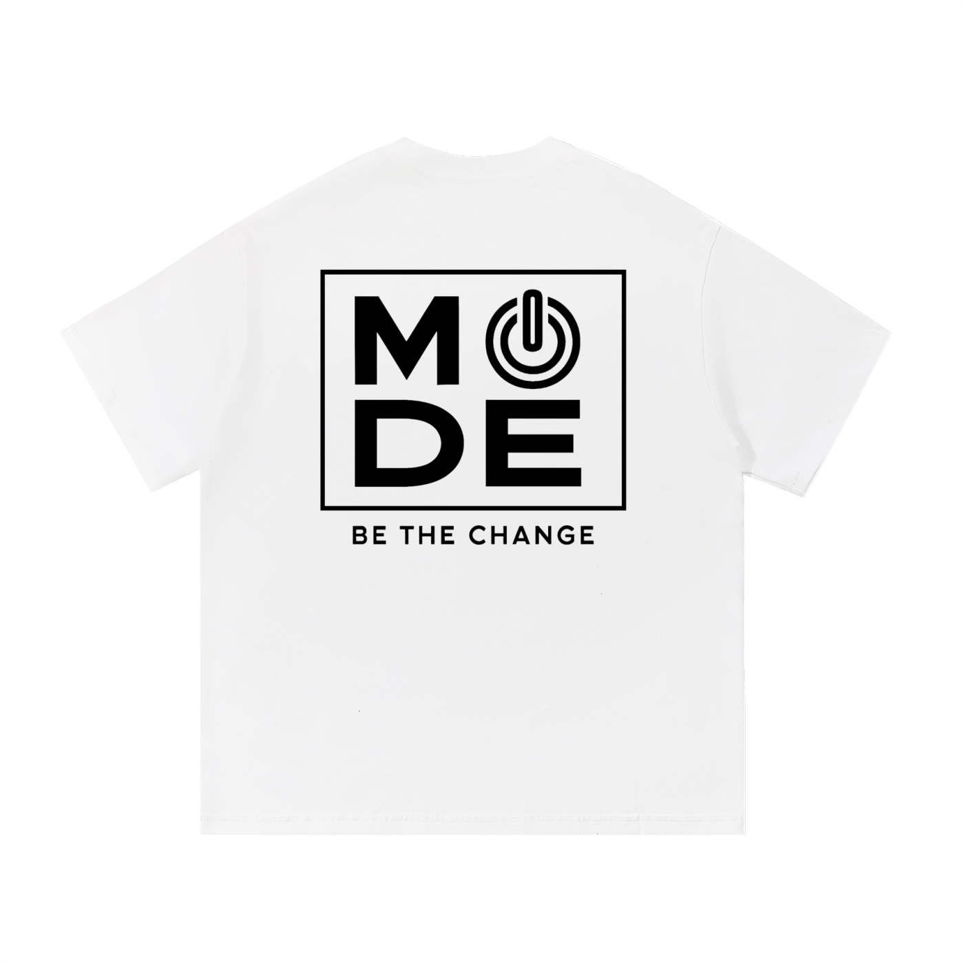 Be The Change T-Shirt - White