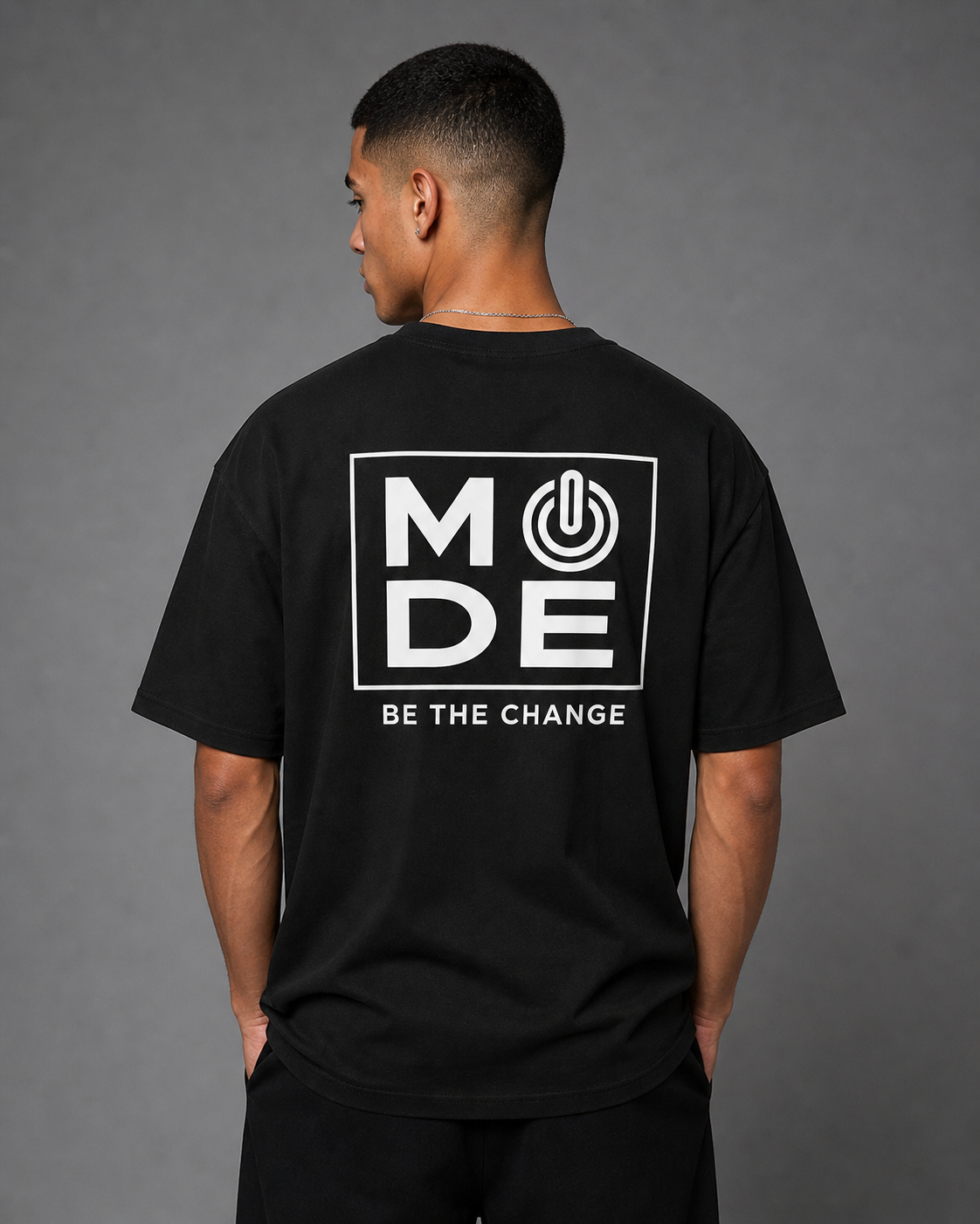 Be The Change T-Shirt - Black