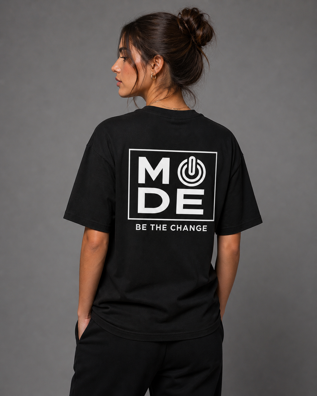 Be The Change T-Shirt - Black