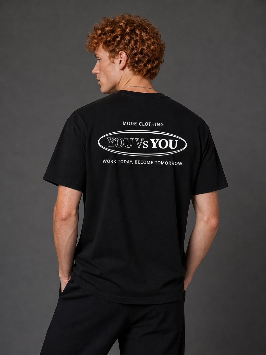 YOU vs YOU T-Shirt - Black