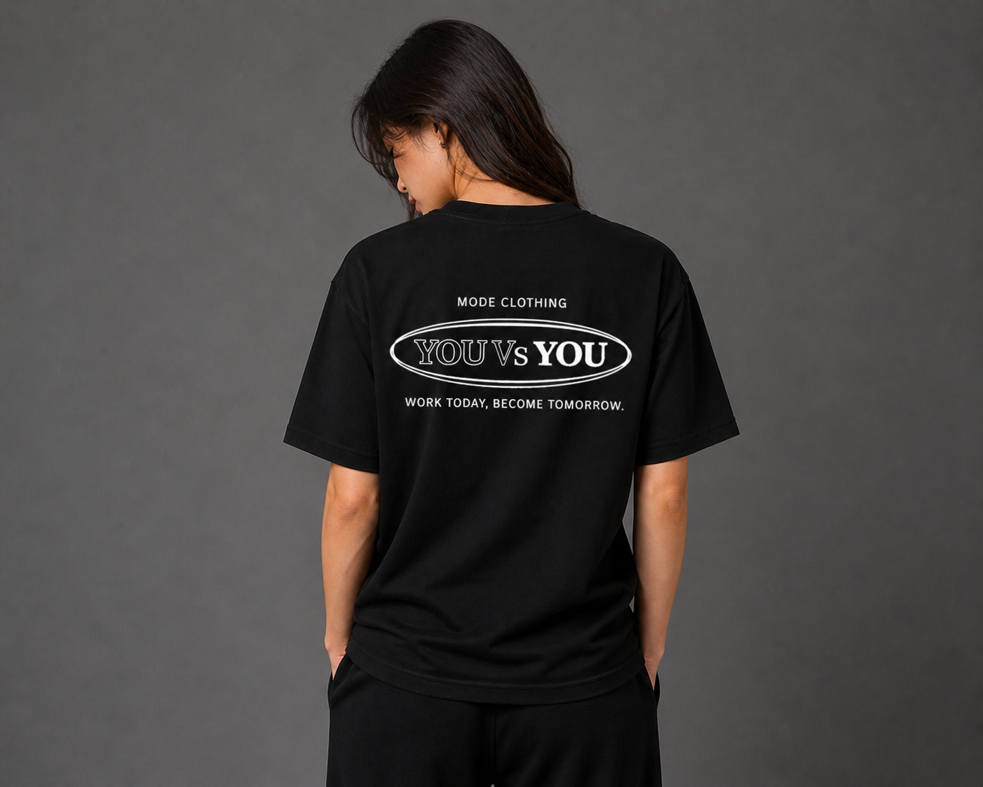 YOU vs YOU T-Shirt - Black