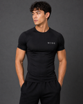 Sports Compression T-Shirt - Black
