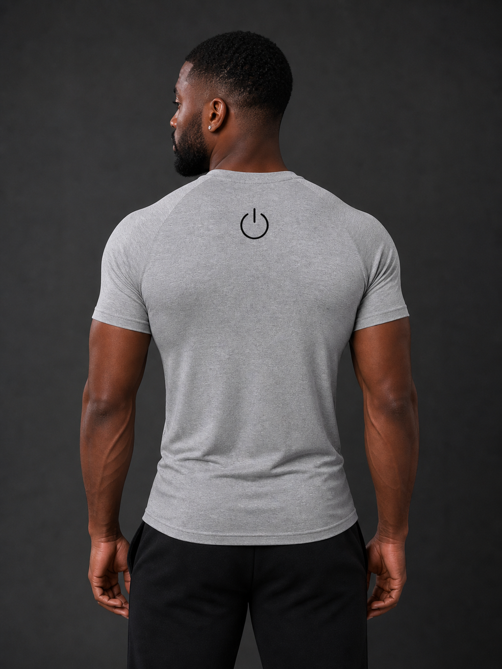 Sports Compression T-Shirt - Grey