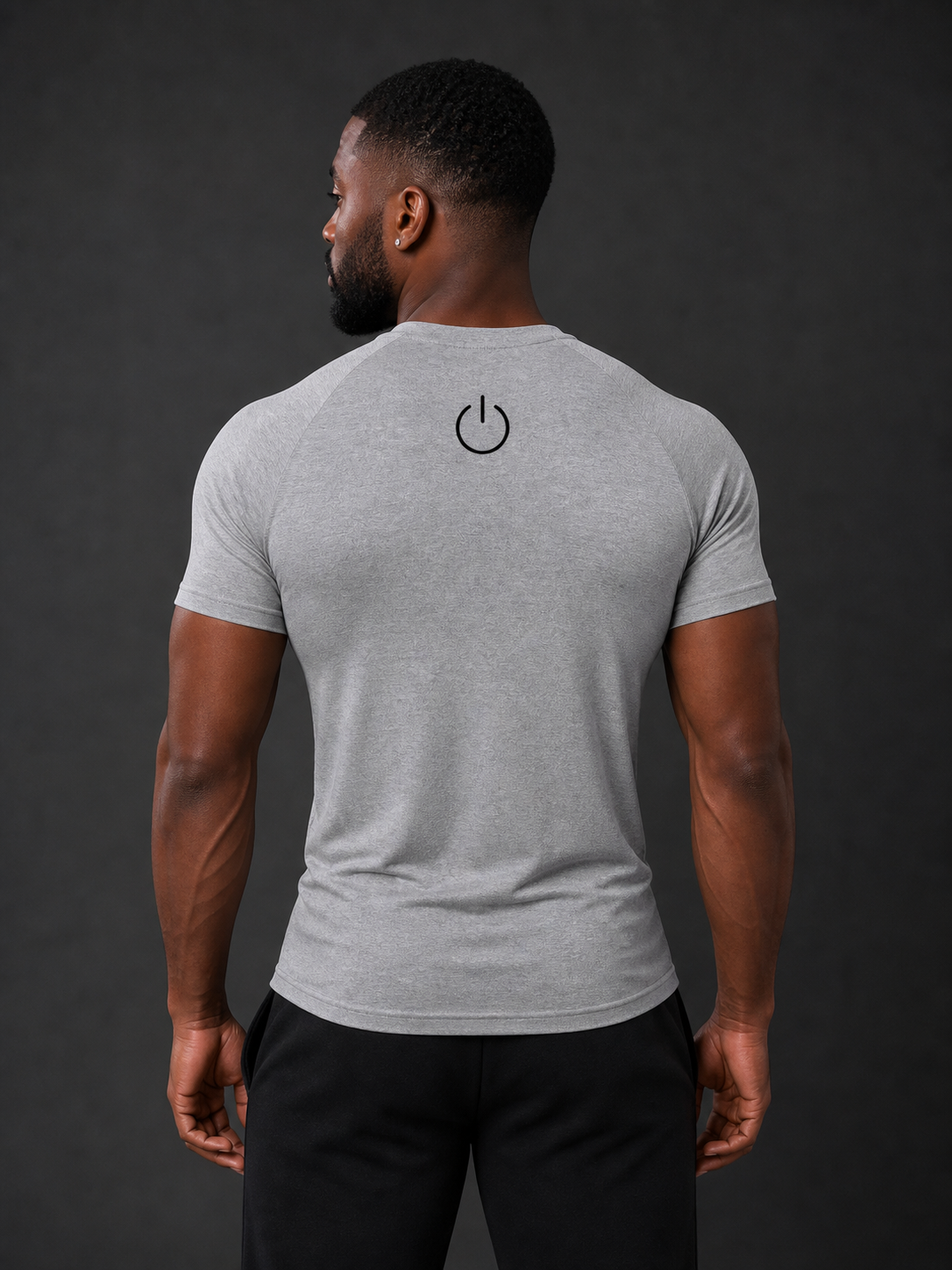 Sports Compression T-Shirt - Grey