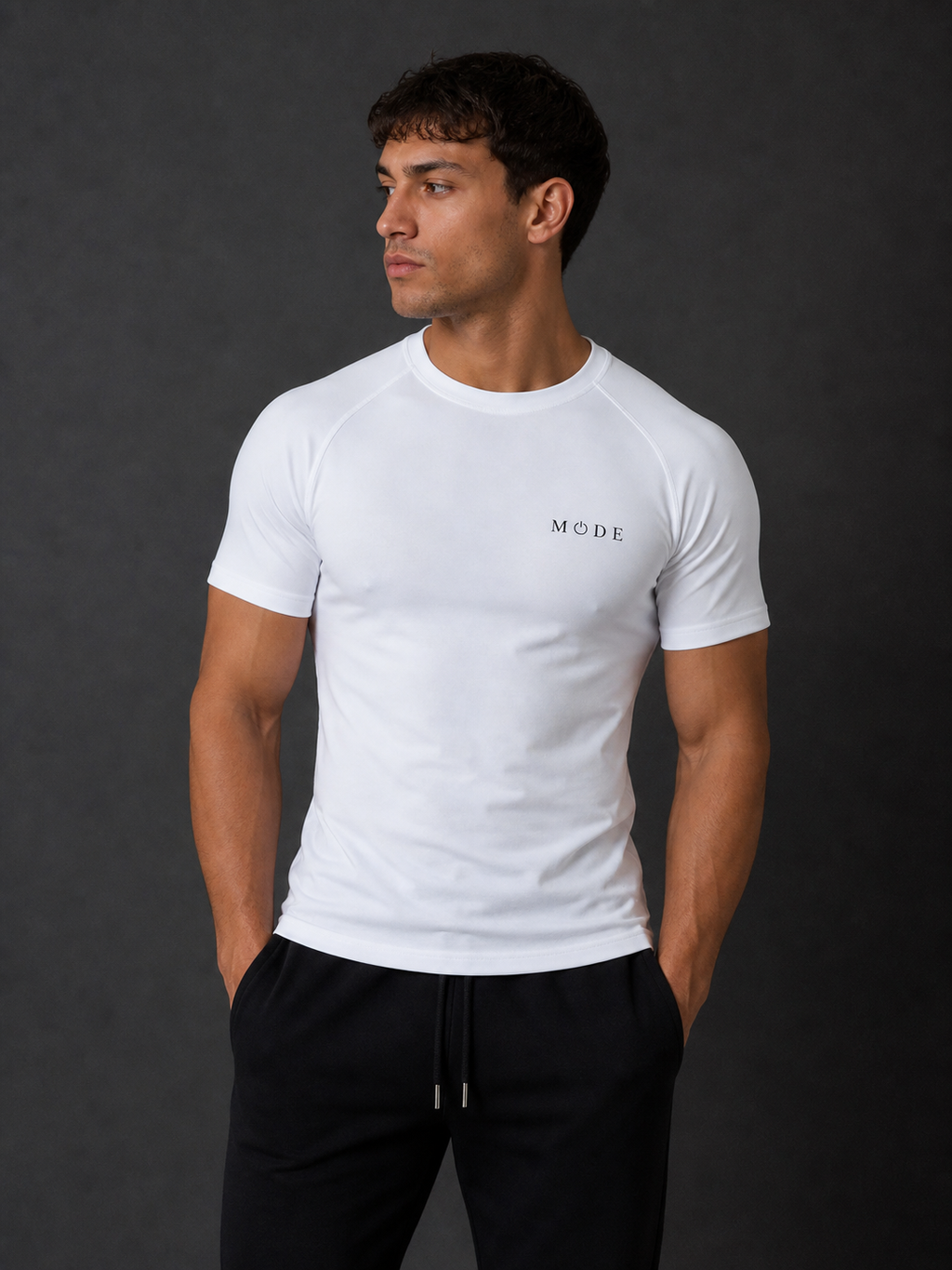 Sports Compression T-Shirt - White