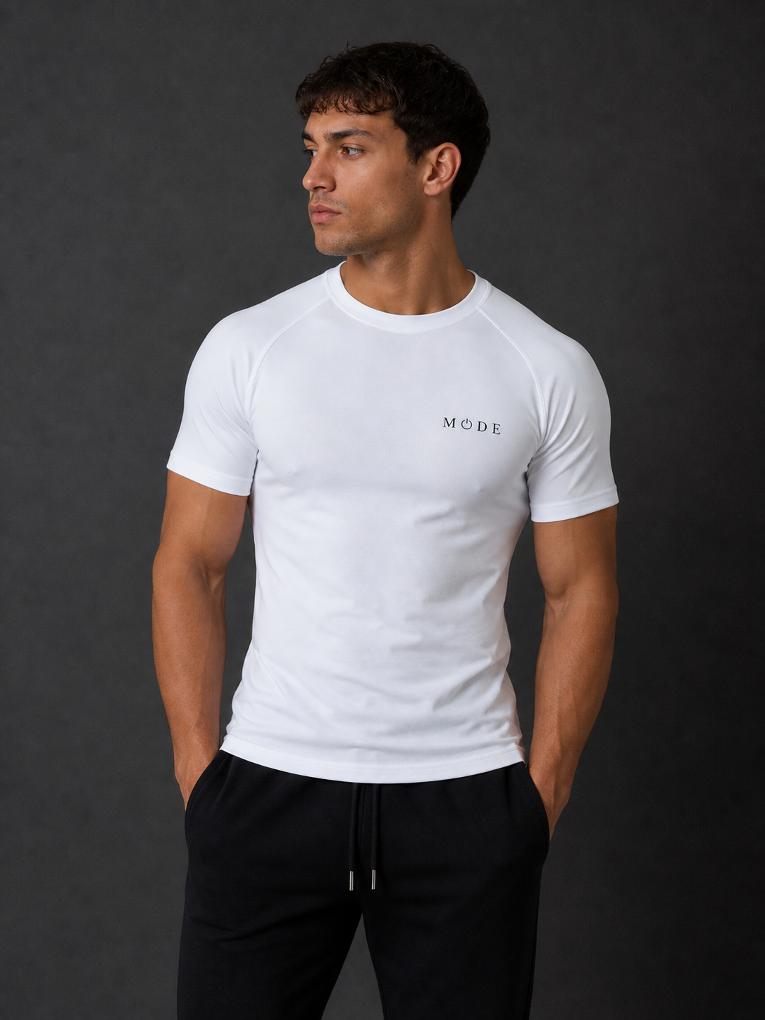 Sports Compression T-Shirt - White