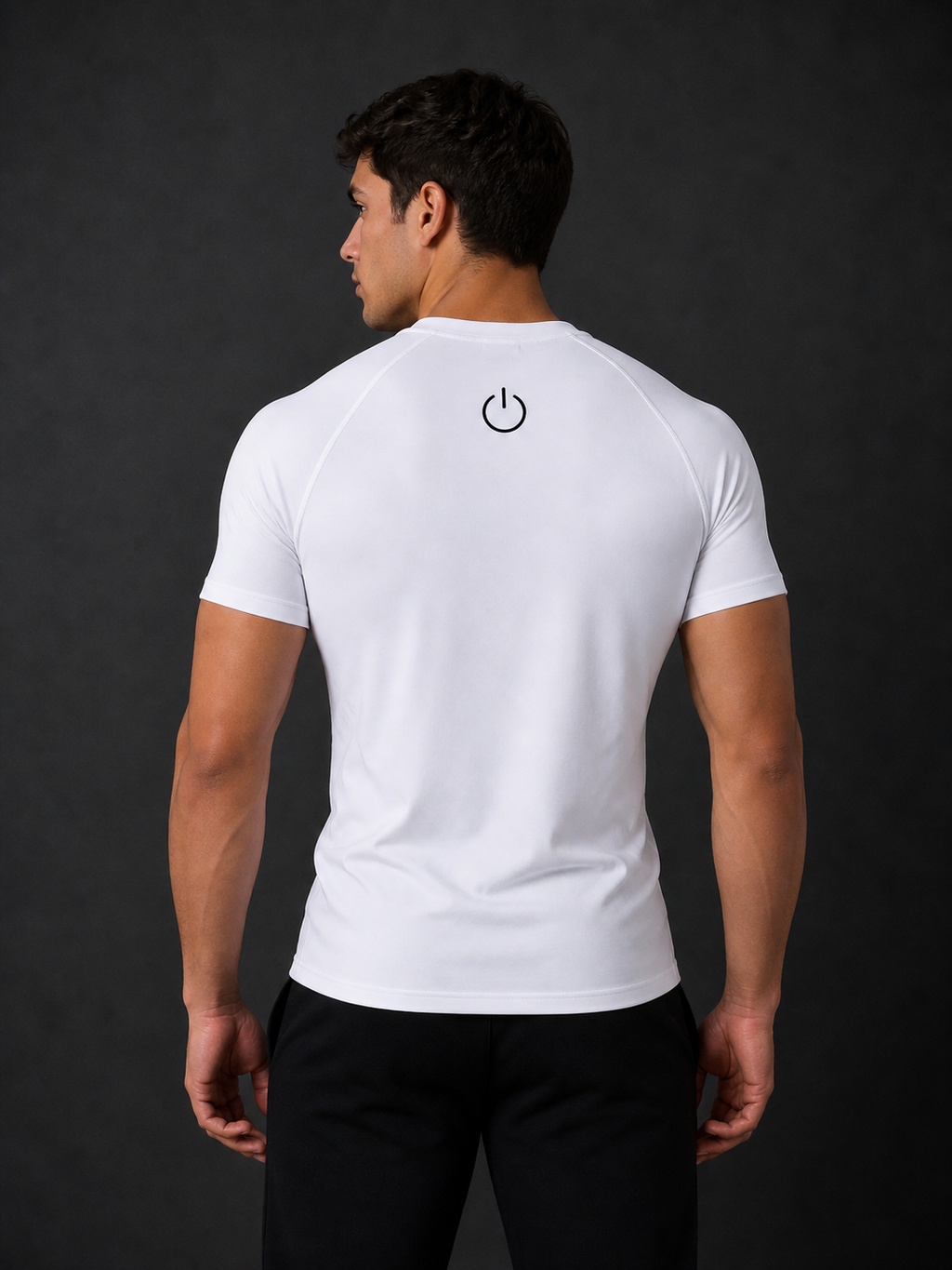 Sports Compression T-Shirt - White