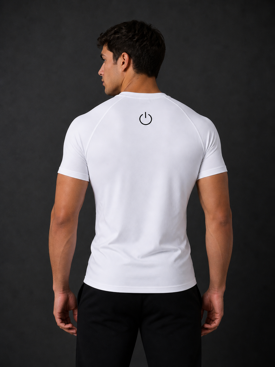 Sports Compression T-Shirt - White