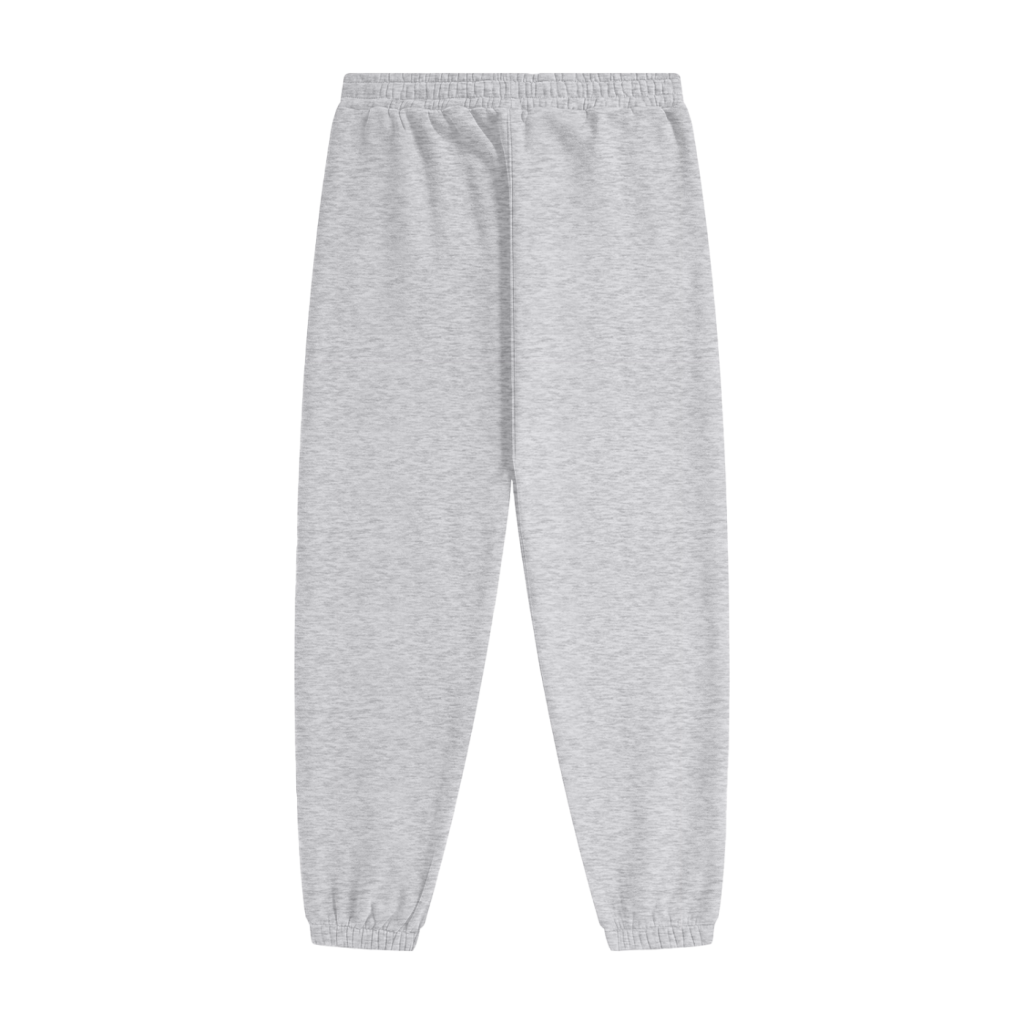 Cuffed Joggers - Flower Grey
