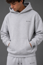 YOU vs YOU Hoodie - Flower Grey
