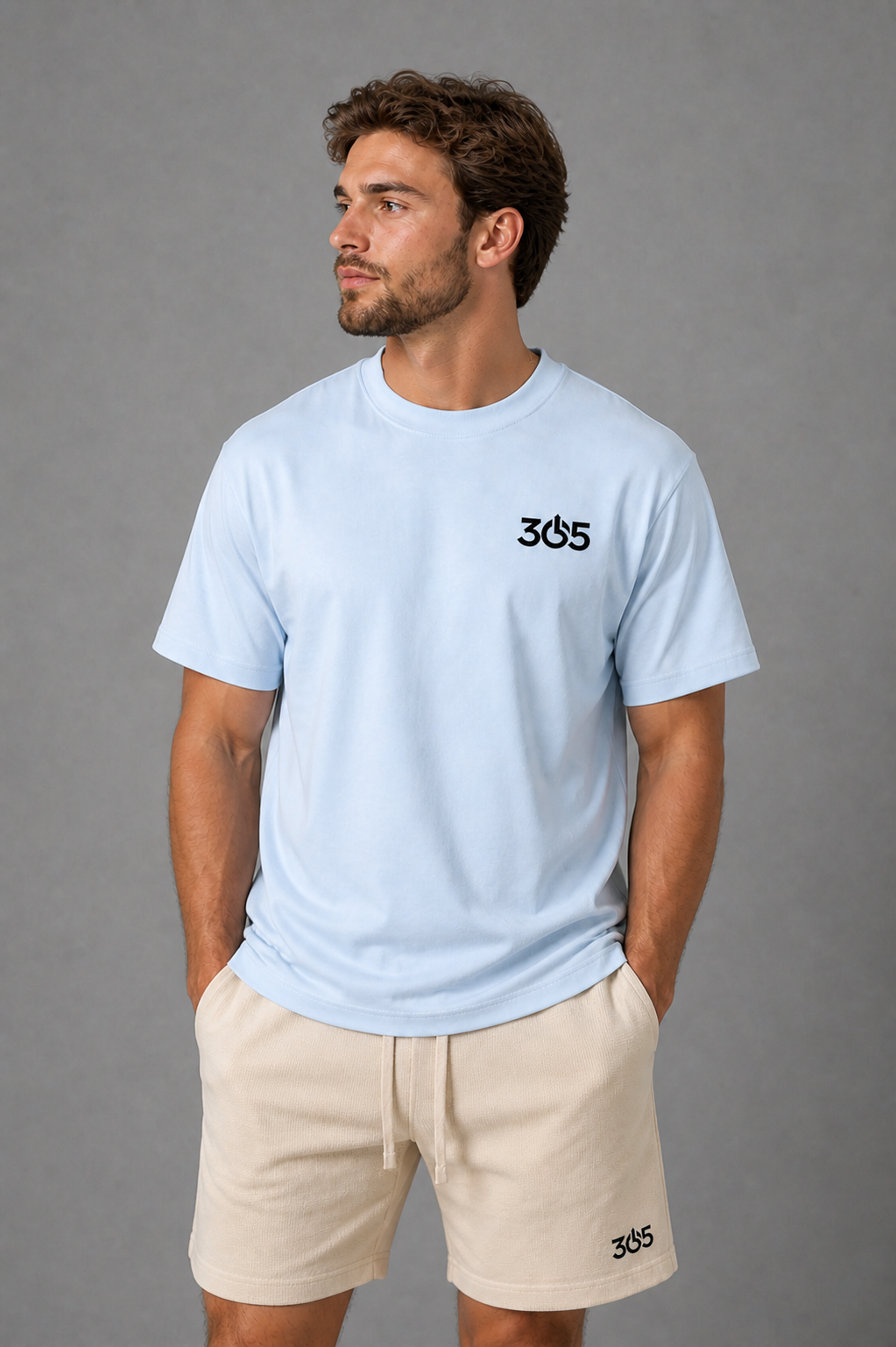 MODE 365 Waffle Knit Shorts - Apricot