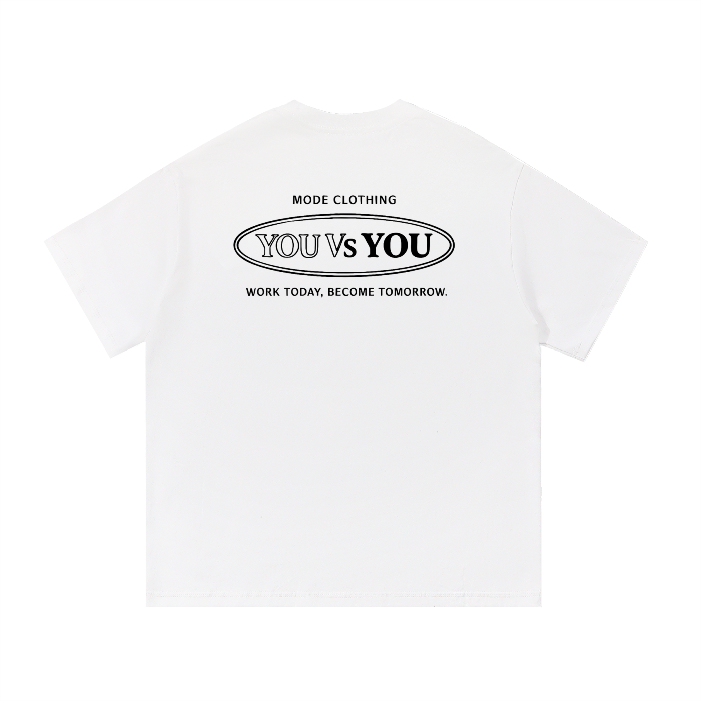 "YOU vs YOU" Tee - White