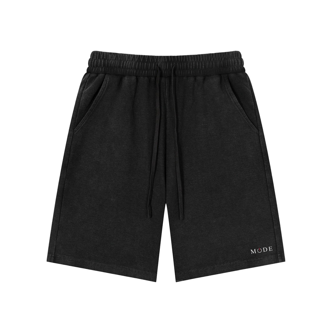 MODE 001 Waffle Shorts - Black